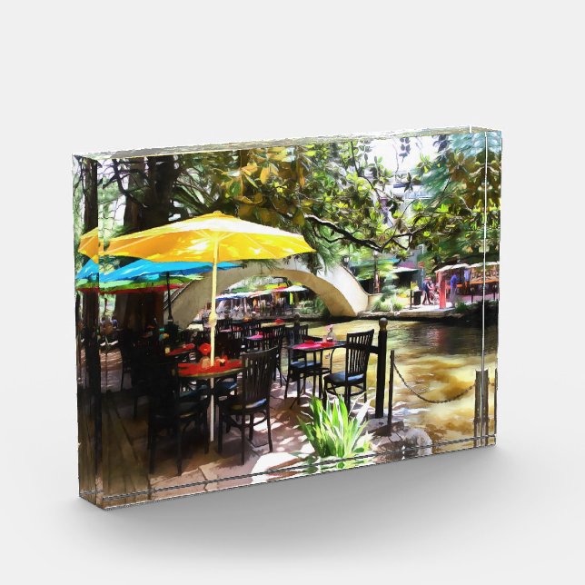 Para Fotos Bloque acrílico de la avenida del río (Izquierda)