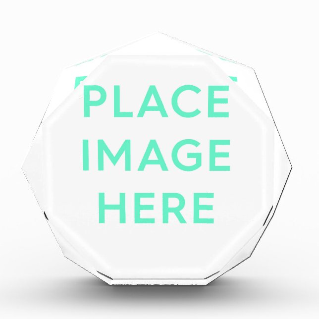 Para Fotos Bloque fotográfico - Bloqueo fotográfico octagonal (Anverso)