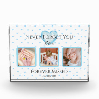 Para Fotos Bloque fotográfico conmemorativo de Baby Boy perso