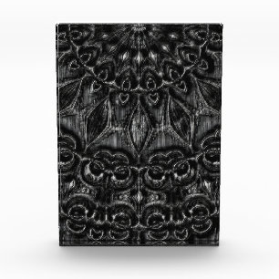 Para Fotos Bloque fotográfico de Mandala en carbón vegetal
