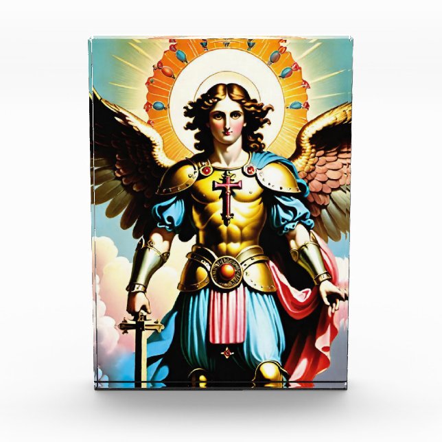 Para Fotos Bloque fotográfico de San Michael, católico (Anverso)