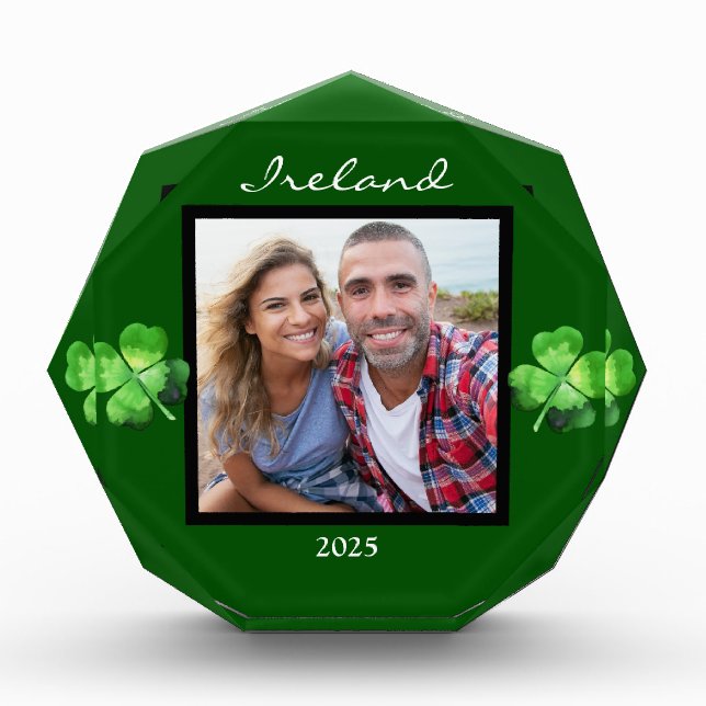 Para Fotos Bloque fotográfico de Shamrock en Irlanda (Anverso)