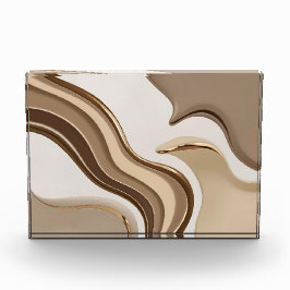 Para Fotos Bloque fotográfico en un gráfico abstracto elegant