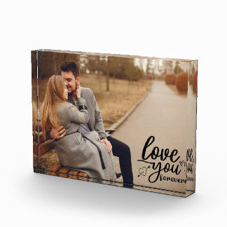 Para Fotos Bloque fotográfico horizontal personalizado, parej