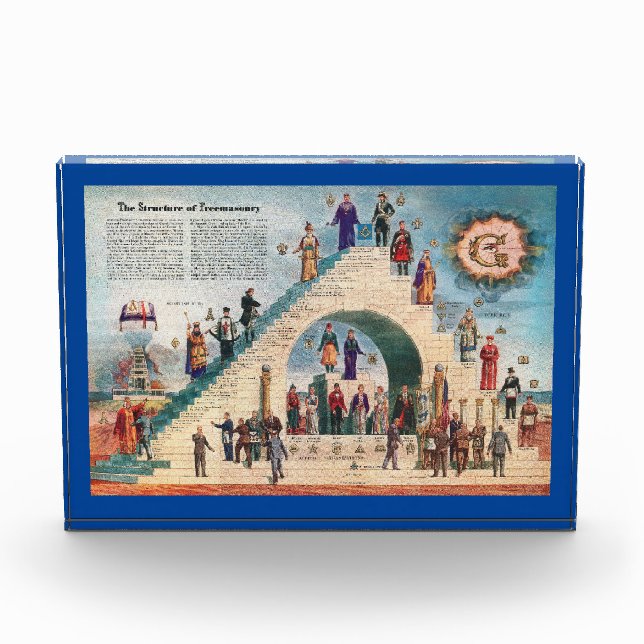 Para Fotos Bloque fotográfico - La estructura de la masonería (Anverso)