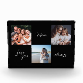 Para Fotos Bloque fotográfico personalizado, ama a tu mamá