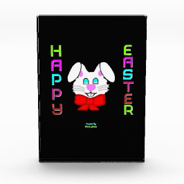 Para Fotos Bloque fotográfico vertical conejo de Pascua