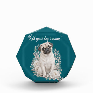 Para Fotos Bloque personalizado de Pug