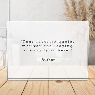 Para Fotos Crear su propio bloque acrílico de presupuesto Per