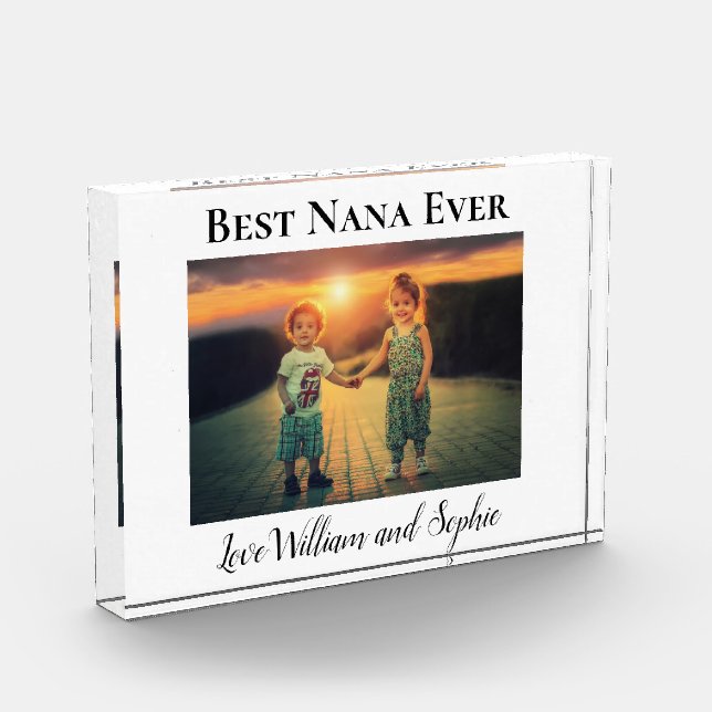 Para Fotos Mejor Bloque de Fotografía de Nana Ever Personaliz (Izquierda)