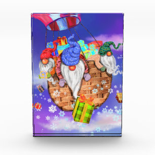 Para Fotos Navidades Bloque fotográfico Gnomes Flying Da Rega