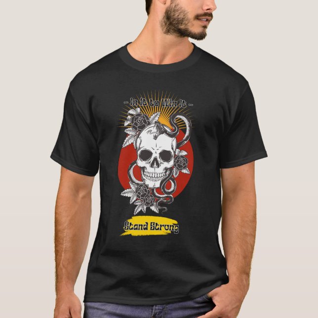 Para Ganar Se Apoya Una Camiseta Fuerte (Anverso)