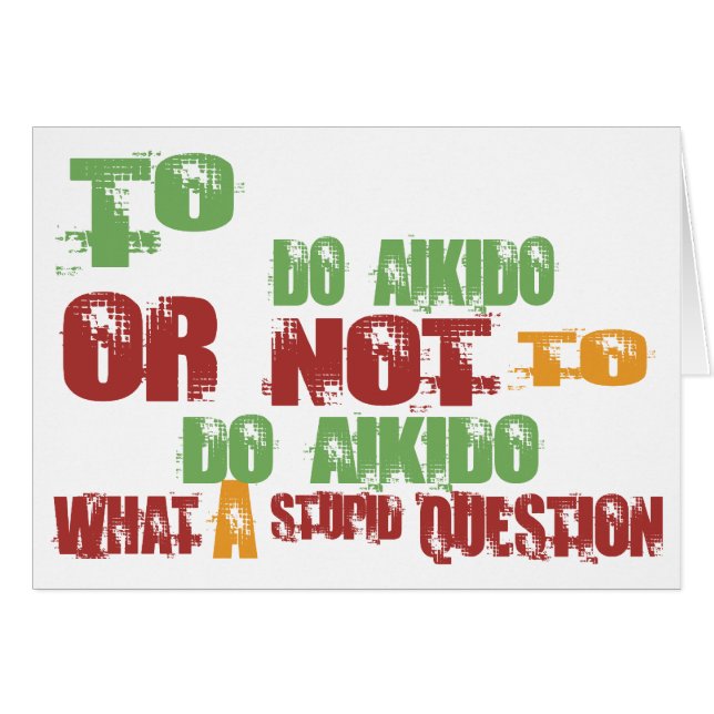 Para hacer Aikido (Anverso (Horizontal))