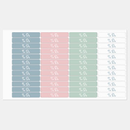 Para hacer etiquetas de planificador