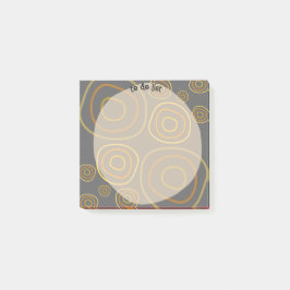 Para hacer la lista de notas posteriores personali