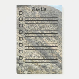 Para Hacer Lista Nota pegajosa Deert Mountain Side