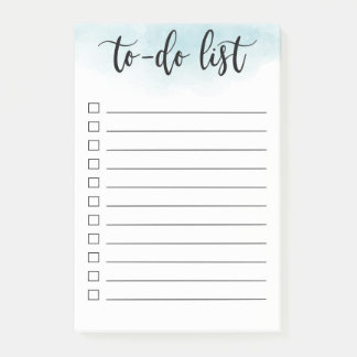 para hacer notas de post-it de la lista con el