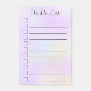Para hacer notas de post-it en colores pastel de