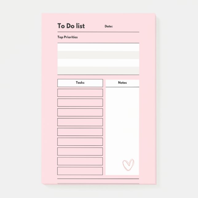 Para Hacer Notas Post-it (Anverso)
