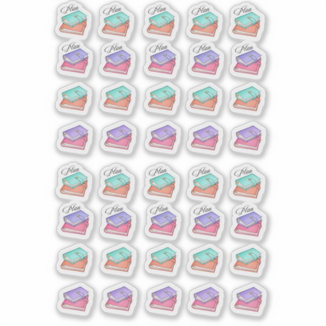 Para hacer Pegatinas del planificador (Anverso)