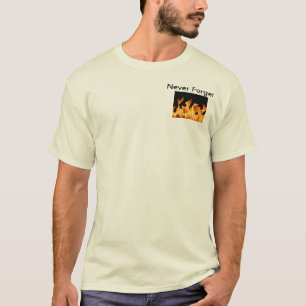 Para hombre "nunca olvide" la camiseta