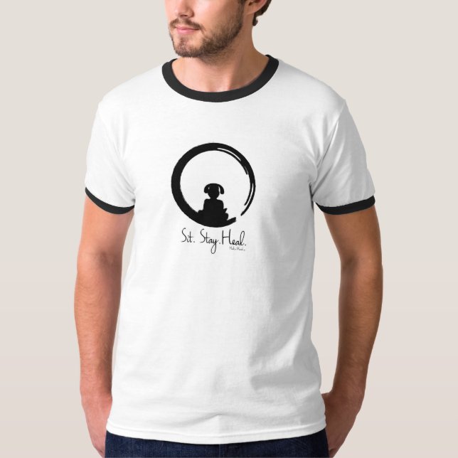 Para hombre siente la estancia curan la camisa de (Anverso)