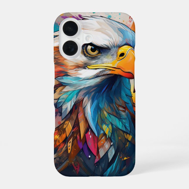 Para iPhone 16 Eagle funda (Reverso )