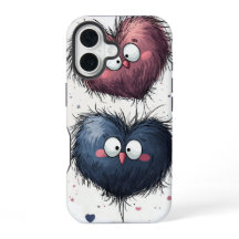 Fluffy Love Duo - Funda de teléfono de anime lindo