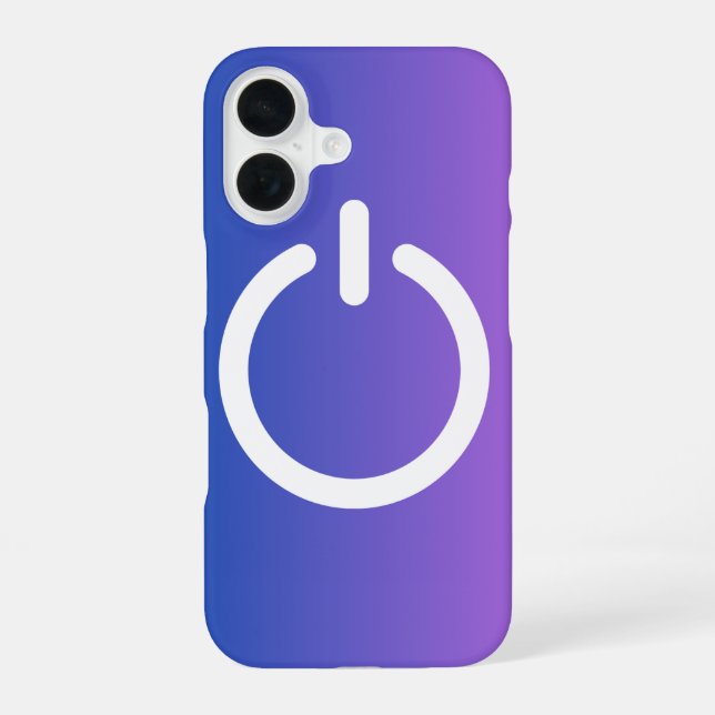 Para iPhone 16 Funda de energía (Reverso )
