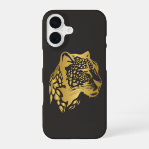 Para iPhone 16 Funda de estampado de leopardo feroz y fabulosa