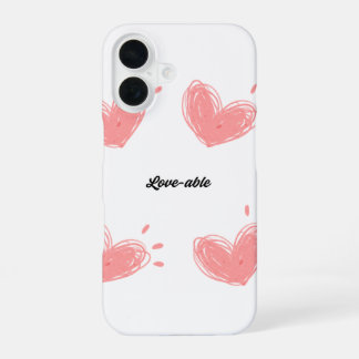 Para iPhone 16 Funda de teléfono adorable