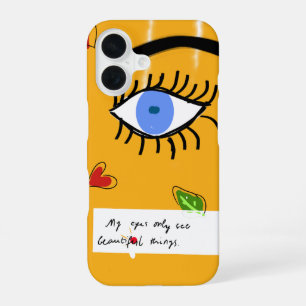 Para iPhone 16 Funda de teléfono con afirmación positiva