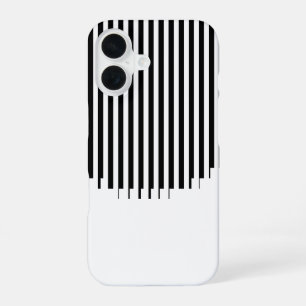 Para iPhone 16 Funda de teléfono con arte ASCII