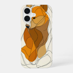 Para iPhone 16 Funda de teléfono con arte de animales salvajes – 