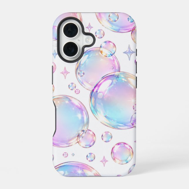 Para iPhone 16 Funda de teléfono con burbujas (Reverso )
