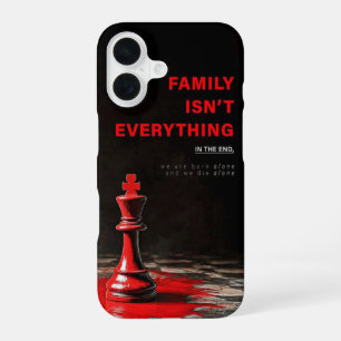 Para iPhone 16 Funda de teléfono con cita de ajedrez que hace ref