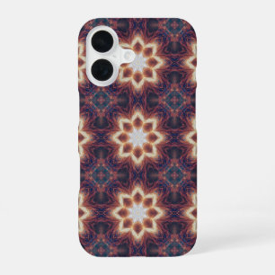 Para iPhone 16 Funda de teléfono con diseño de mandala infinito
