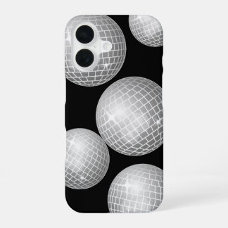Para iPhone 16 Funda de teléfono de bola de discoteca – Brillo re