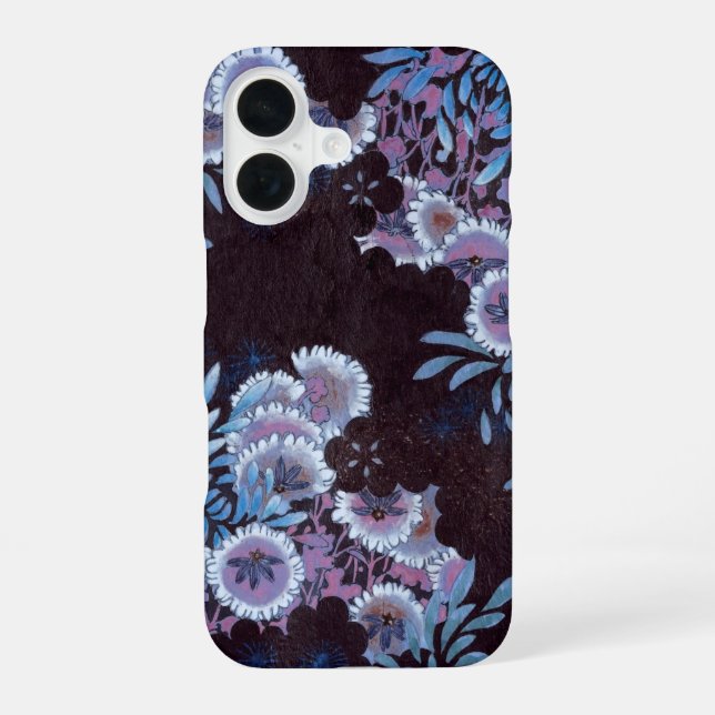 Para iPhone 16 Funda de teléfono de Crisantemo Japonés | Arte N d (Reverso )