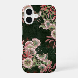 Para iPhone 16 Funda de teléfono de Crisantemo Japonés Sakura R