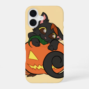 Para iPhone 16 Funda de teléfono de dibujos animados de Halloween