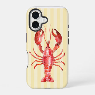 Para iPhone 16 Funda de teléfono de langosta