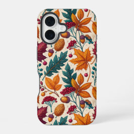 Para iPhone 16 Funda de teléfono de otoño acogedor