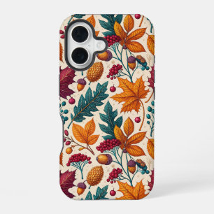 Para iPhone 16 Funda de teléfono de otoño acogedor
