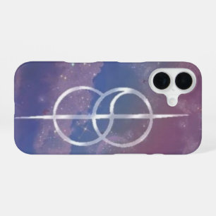 Para iPhone 16 funda de teléfono de símbolo cambiante en las nube