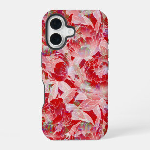 Para iPhone 16 Funda de teléfono floral
