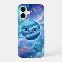 Funda de teléfono Galaxy Planeta Azul Lindo