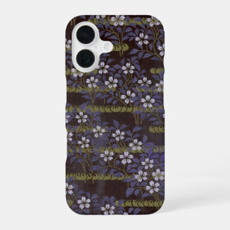Para iPhone 16 Funda de teléfono japonesa Sakura Ikada | Púrpura 