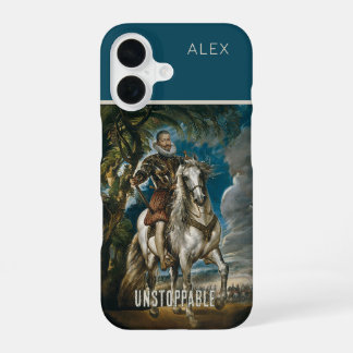 Para iPhone 16 Funda de teléfono personalizada imparable Rubens D