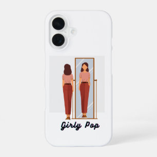 Para iPhone 16 Funda de teléfono pop femenina
